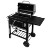 Grill ogrodowy węglowy Mega-M 1x stolik boczny 42x30 N