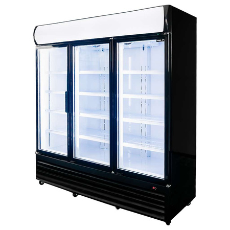 Witryna chłodnicza Mega-M RICO i180 S-180 cm G-69 cm H-208 cm N
