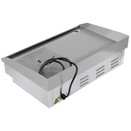 Płyta grillowa elektryczna Mega-M UC 4.4kW.230V.G/R N