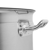 Garnek gastronomiczny wysoki z pokrywką Mega-M PRO 115l śr. 50 cm x h 60 cm N