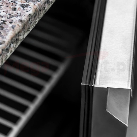 Stół chłodniczy do pizzy z granitowym blatem Mega-M STCH/VCH/140/70/R290/R/N