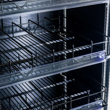 Witryna chłodnicza 3-drzwiowa 1200L Mega-M DIEGO R168 Prestige black oświetlenie LED