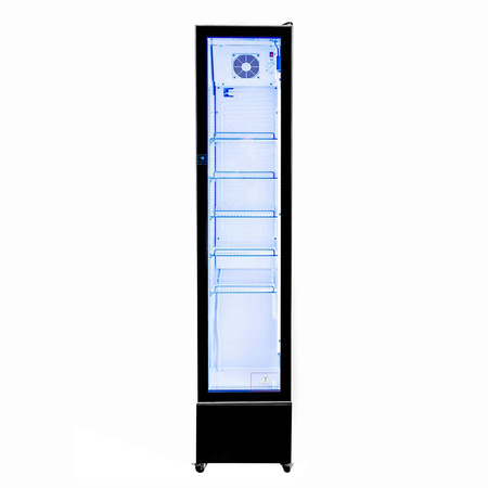 Witryna chłodnicza 1-drzwiowa 150L Mega-M DIEGO S40 Exclusive oświetlenie LED