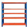 Regał magazynowy 5-półkowy Mega-M FORTIS LIGHT H-200 cm L-200 cm G-60 cm moduł bazowy N
