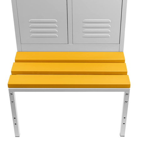 Podstawa z ławeczką WPC pod szafkę BHP 80 Mega-M 80x80x43 cm