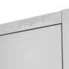 Szafa biurowa metalowa Mega-M WENUS W-10 na akta z szufladami szara S- 90 cm G- 40 cm H-185 cm skręcana N