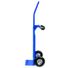Rozkładany wózek transportowy 2w1 magazynowy młynarka taczkowy Mega-M 250kg niebieski