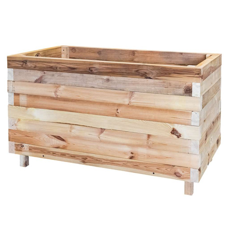 Donica kwiatowa drewniana Mega-M H-74 cm L-120 cm G-60 cm