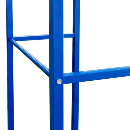 Drabina magazynowa przejezdna pomost magazynowy Mega-M STANDARD H-250 cm 10 stopni