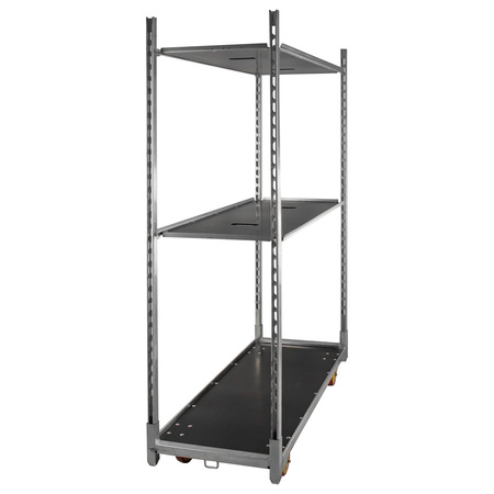 Wózek duński na kwiaty Mega-M baza+2 półki