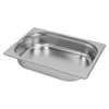 Pojemnik GN 1/2 ze stali nierdzewnej Mega-M 32,5x26,5x6,5 cm