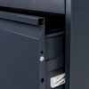 Szafka metalowa na dokumenty FURVERO W4S G/G kartotekowa 4 szuflady S-45 cm grafitowa