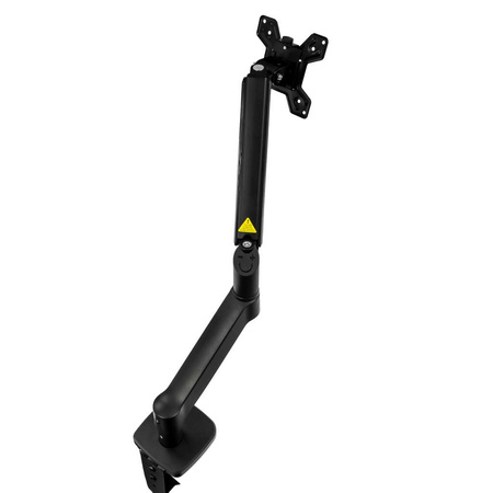 Uchwyt na monitor do biurka FURVERO HK001 17-40" 1 regulowane ramię sprężyna gazowa czarny