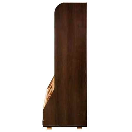 Regał na pieczywo H-180 cm L-125 cm G-60 cm plexi oświetlenie LED venge magia