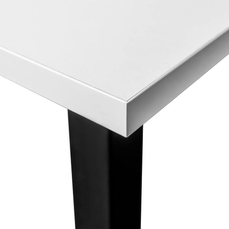 Stół konferencyjny Mega-M 200x120x76 cm biel alpejska