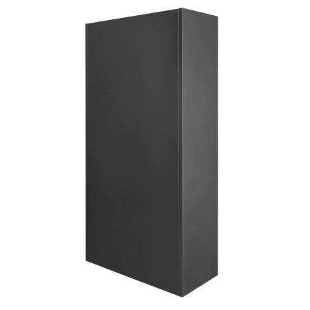Szafa biurowa metalowa Mega-M WENUS W-07 na dokumenty przeszklone drzwi grafitowa / szary front S- 90 cm G- 40 cm H-185 cm skręcana N