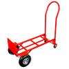 Wózek magazynowy młynarka Mega-M 2w1 transportowy czerwony 250kg karton N
