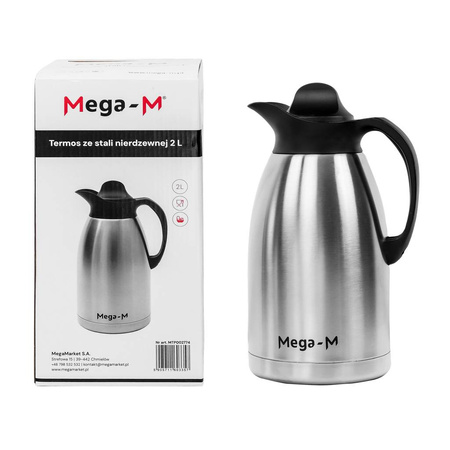 Termos ze stali nierdzewnej Mega-M 2L N