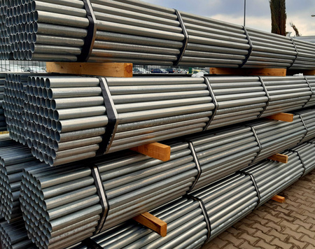 Wspornik rura do regału typu Manurack 150x6 cm