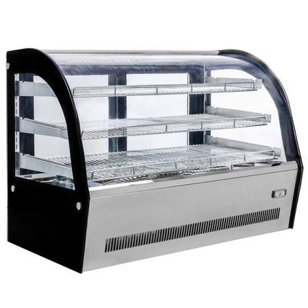 Witryna grzewcza nastawna Mega-M CLARA MINI S90H s-90cm G-53 cm H-69 cm inox N