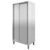 Szafa ze stali nierdzewnej magazynowa 2-drzwiowa Mega-M S-80 cm G-60 cm H-200 cm N