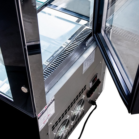 Witryna cukiernicza Mega-M ELSA S60 black