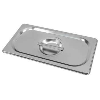 Pokrywka do GN 1/3 ze stali nierdzewnej Mega-M 32,5x17,6 cm