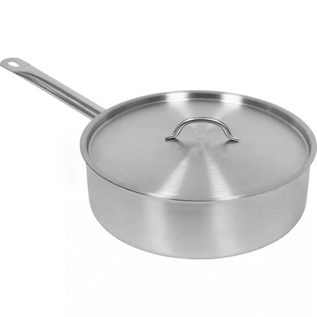 Rondel z pokrywką ze stali nierdzewnej Mega-M 7L 30x10 cm