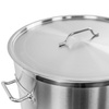 Garnek gastronomiczny wysoki z pokrywką Mega-M PRO 225l śr. 60 cm x h 80 cm N