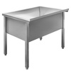 Basen gastronomiczny spawany jednokomorowy Mega-M 100x60x85 cm stal nierdzewna