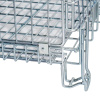 Pojemnik siatkowy Gitterbox S-125 cm G-104 cm H-98 cm oczko 5,5x11 cm składany z otwieranym bokiem ocynk N