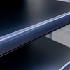 Regał chłodniczy Mega-M HUGO PLUS IC L-250 cm G-74 cm H-201 cm black drzwi transparentne N