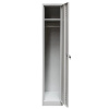 Szafka ubraniowa BHP Mega-M J-40 1 drzwiowa szara S-36 cm G-50 cm H-180 cm skręcana N