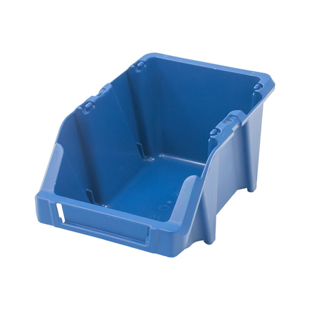 Pojemnik magazynowy Mega-M kuweta warsztatowa M plastikowa 200x300x130 mm niebieski N