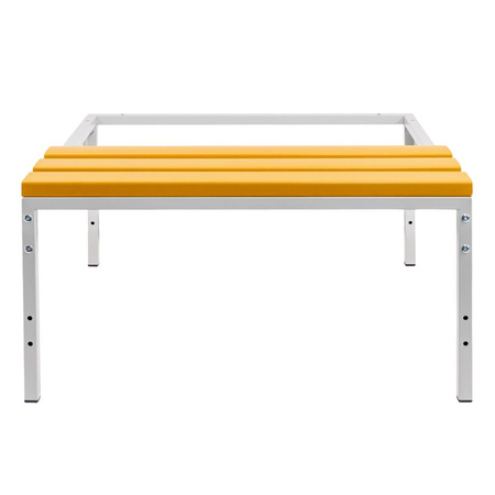 Podstawa z ławeczką WPC pod szafkę BHP 80 Mega-M 80x80x43 cm