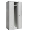 Szafka ubraniowa BHP Mega-M J-90 3 drzwiowa szara S-90 cm G-50 cm H-180 cm skręcana N
