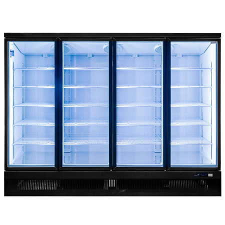 Witryna chłodnicza 4-drzwiowa 2248L Mega-M DIEGO i250 oświetlenie LED