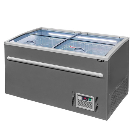 Zamrażarka skrzyniowa przeszklona 386 L Mega-M OZI i145 NoFrost