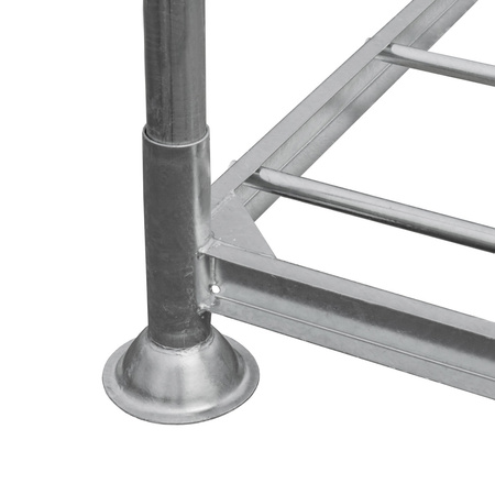 Manurack Mega-M paleta słupkowa 154,5x118x31 cm - pojedynczy mobilrack