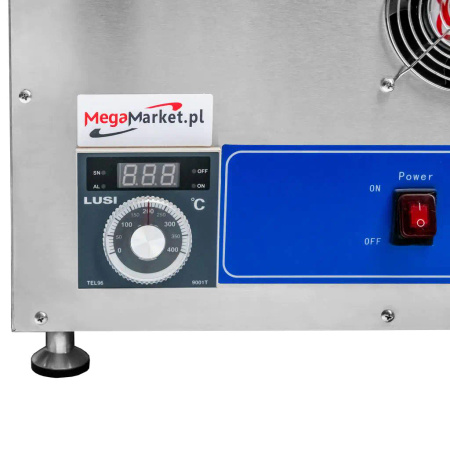 Piec do pizzy tunelowy Mega-M 16 pizz ⌀30cm w jednym cyklu 10.3 kW