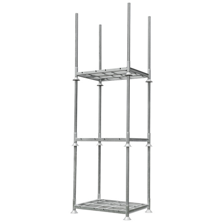 Manurack Mega-M paleta słupkowa 154,5x118x31 cm - pojedynczy mobilrack