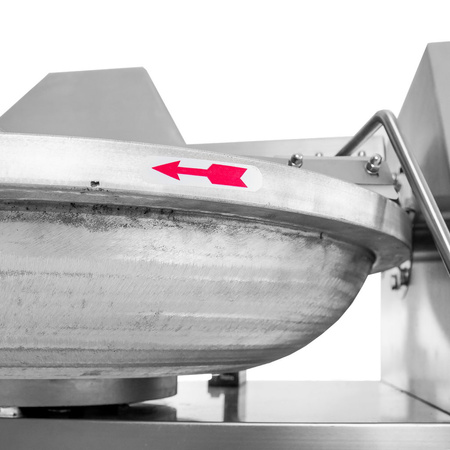 Kuter masarski gastronomiczny ze stali nierdzewnej Mega-M 25 L 300 kg/h 2200-2800 W