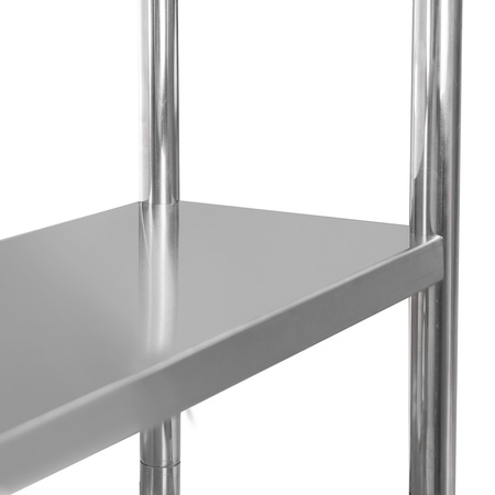 Nadstawka na stół gastronomiczny Mega-M 150x30x60(H) MM-C102606 stal nierdzewna