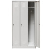 Szafka ubraniowa BHP Mega-M J-90 3 drzwiowa szara S-90 cm G-50 cm H-180 cm skręcana N