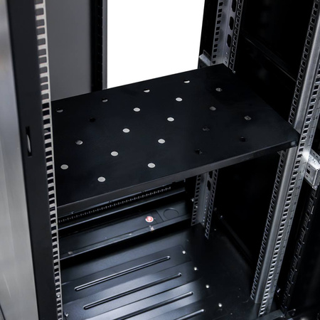 Szafa Rack 19″ 22U serwerowa na elektronikę Mega-M stojąca 60x60x116,5 cm czarna