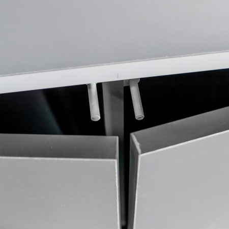 Szafka pod ekspres do kawy Mega-M H-86 cm L-80.5 cm G-76 cm popiel N