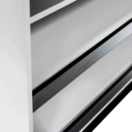 Lada sklepowa sprzedażowa impulsowa Mega-M H-90 cm L-120 cm G-60 cm jasny szary