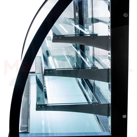 Witryna cukiernicza Mega-M CLARA S120 black