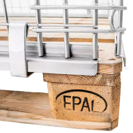 Gitterbox Kosz nadstawka na paletę Mega-M 120x80 cm