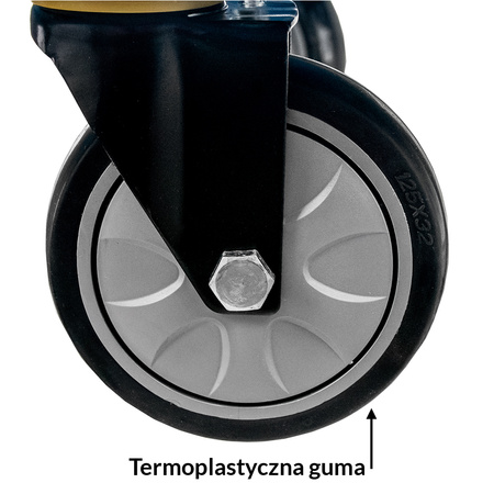 Wózek platformowy Mega-M MM-PH 70 cm x 130 cm XXL 500kg niebieski N